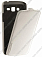 Кожаный чехол для Samsung Galaxy Grand 2 (G7102) Aksberry Protective Flip Case (Белый)