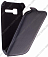 Кожаный чехол для Alcatel One Touch Pop C5 5036 Armor Case (Черный)