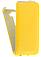 Кожаный чехол для Asus Zenfone 2 Laser ZE500KL Armor Case (Желтый)