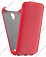 Кожаный чехол для Alcatel One Touch Pop S3 5050 X Armor Case (Красный)