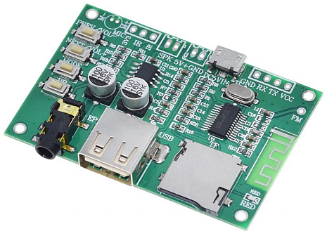      GSMIN BT201 (3.5 , TF-card, USB, micro USB, Bluetooth 5.0)  MP3, UART ()