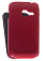    Samsung Galaxy Ace Duos S6802 Melkco Premium Leather Case - Jacka Type (Red LC)