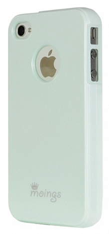 Чехол силиконовый для IPhone 4 / 4s Moings (Зеленый)