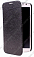 Кожаный чехол для Samsung Galaxy Note 2 (N7100) Sipo Premium Leather Case "Book Type" - H-Series (Черный)