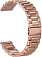 Ремешок стальной GSMIN Classic Collection 22 для Samsung Gear S3 Frontier / Classic / Galaxy Watch (46 mm) (Розовое золото)