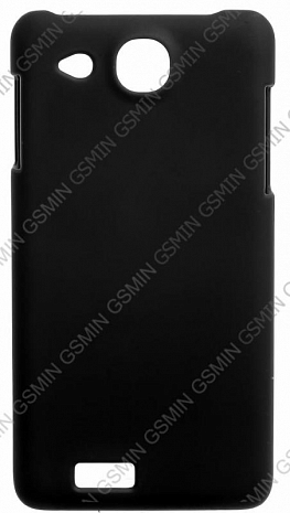 Чехол-накладка для Alcatel One Touch Idol Ultra 6033 RHDS (Черный)