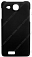 Чехол-накладка для Alcatel One Touch Idol Ultra 6033 RHDS (Черный)