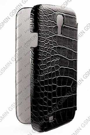    Samsung Galaxy S4 (i9500) Armor Case - Book Type (Crocodile Black)