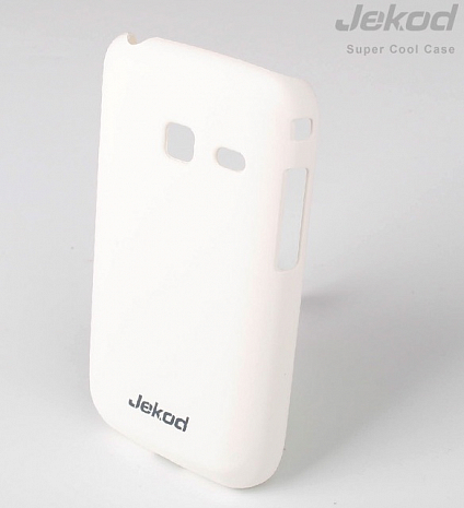 Чехол-накладка для Samsung S6102 Galaxy Y Duos Jekod (Белый)