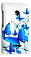 Кожаный чехол-накладка для Microsoft Lumia 532 Dual sim Aksberry Slim Soft (Белый) (Дизайн 11)