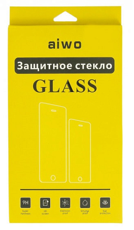 Противоударное защитное стекло для Meizu M6 Note Aiwo с рамкой (Белый)