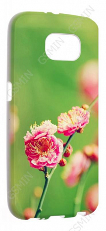 Чехол силиконовый для Samsung Galaxy S6 G920F TPU (Белый) (Дизайн 72)
