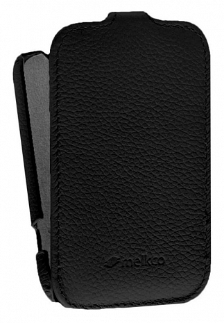    HTC Desire C/Golf Melkco Premium Leather Case - Jacka Type (Black LC)