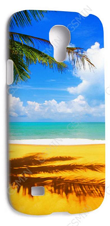 Чехол-накладка для Samsung Galaxy S4 Mini (i9190) (Белый) (Дизайн 113)