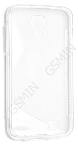 Чехол силиконовый для Samsung Galaxy S4 Active (i9295) S-Line TPU (Прозрачно-Матовый)