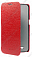 Кожаный чехол для Чехлы для Samsung Galaxy Mega 6.3 (i9200) Sipo Premium Leather Case "Book Type" - H-Series (Красный)