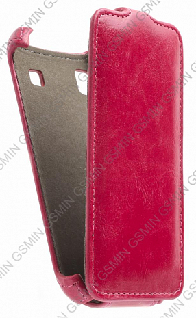 Кожаный чехол для Samsung Galaxy S3 (i9300) Gecko Case (Красный)