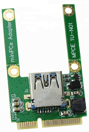  GSMIN DP27 Mini PCI-E  USB 3.0 Adapter Card Support Reader USB ,  ()