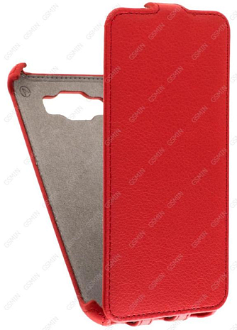 Кожаный чехол для Samsung Galaxy J7 (2016) SM-J710F Armor Case (Красный)