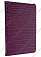 Кожаный чехол для iPad 2/3 и iPad 4 RHDS Fashion Leather Case - Crocodile glossy - Вращающийся (Фиолетовый)