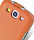    Samsung Galaxy S3 (i9300) Melkco Premium Leather Case - Jacka Type (Orange LC)