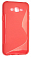 Чехол силиконовый для Samsung Galaxy J7 S-Line TPU (Красный)