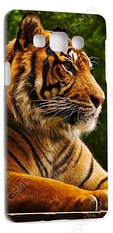 Чехол-накладка для Samsung Galaxy A7 (Белый) (Дизайн 174)