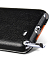    Samsung Galaxy Note 2 (N7100) Melkco Premium Leather Case - Special Edition Jacka Type (Black/Orange LC)
