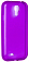 Чехол силиконовый для Samsung Galaxy S4 (i9500) TPU (Прозрачный Фиолетовый)