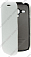 Кожаный чехол для Samsung Galaxy S3 Mini (i8190) Sipo Premium Leather Case "Book Type" - H-Series (Белый) 