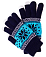 Перчатки для сенсорных (емкостных) экранов "Снежинка" Ver.2 (Темно-Синие)