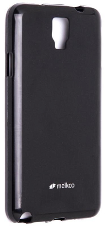 Чехол силиконовый для Samsung Galaxy Note 3 Neo SM-N7505 Melkco Poly Jacket TPU (Black Mat)