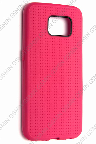 Чехол силиконовый для Samsung Galaxy S6 G920F Fascination Case (Розовый матовый)