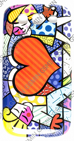 Чехол-накладка для Samsung Galaxy S3 (i9300) с Рисунком