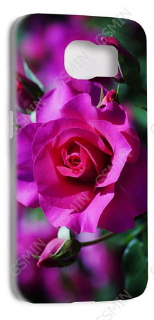 Чехол-накладка для Samsung Galaxy S6 G920F (Белый) (Дизайн 160)