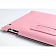 Чехол Hoco Ultra-thin Leather Case для iPad 2 / iPad 3  (Розовый)