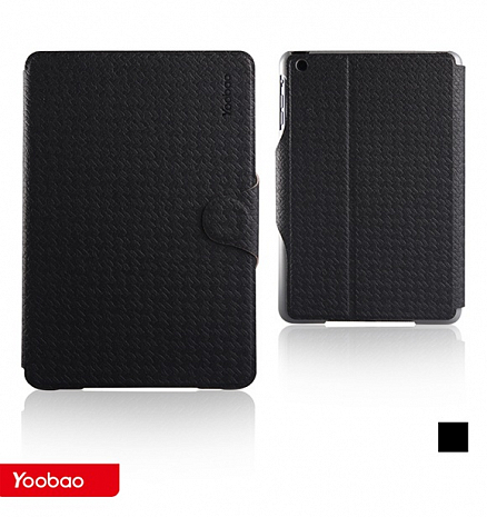 Кожаный чехол для iPad mini Yoobao iFashion Leather Case (Черный)