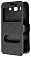 Чехол-книжка с магнитной застежкой для Samsung Galaxy S3 (i9300) с окном (Черный)