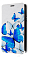 Кожаный чехол для Samsung Galaxy Note 4 (octa core) Armor Case - Book Type (Белый) (Дизайн 11)