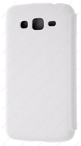 Кожаный чехол для Samsung Galaxy Grand 2 (G7102) Armor Case - Book Type (Белый)
