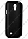 Чехол силиконовый для Samsung Galaxy S4 Mini (i9190) TPU (Чёрный Матовый)