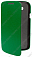 Кожаный чехол для Samsung Galaxy Grand Neo (i9060) Armor Case - Book Type (Зеленый)