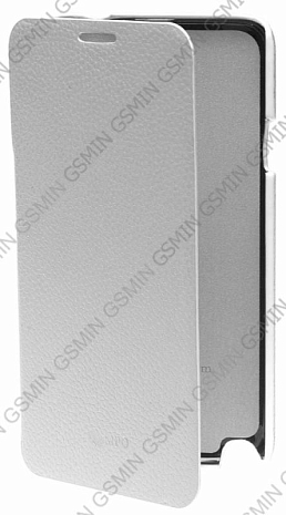 Кожаный чехол для Samsung Galaxy Note 3 (N9005) Sipo Premium Leather Case "Book Type" - H-Series (Белый)