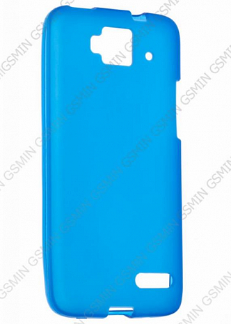 Чехол силиконовый для Alcatel OT idol mini 6012X/6012D/dual sim RHDS (Синий)