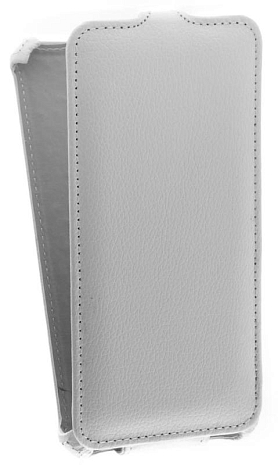 Кожаный чехол для ASUS ZenFone Max ZC550KL Gecko Case (Белый)