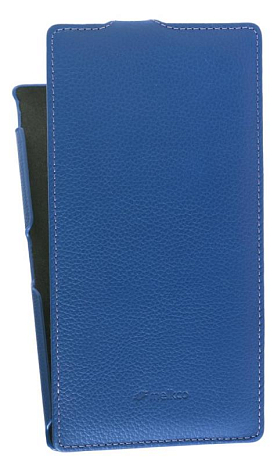    Sony Xperia Z Ultra Melkco Premium Leather Case - Jacka Type (Dark Blue LC)