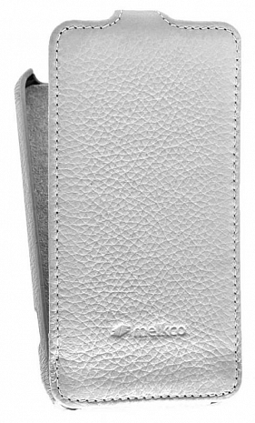    HTC One V / Primo / T320e Melkco Leather Case - Jacka Type (White LC)