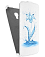Кожаный чехол для Alcatel One Touch Pop S9 7050Y Armor Case (Белый) (Дизайн 8/8)