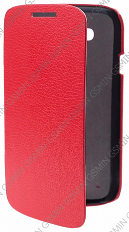Кожаный чехол для Samsung Galaxy Grand Neo (i9060) Armor Case - Book Type (Красный)
