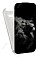 Кожаный чехол для Alcatel One Touch Pop C9 7047 Armor Case (Белый) (Дизайн 143)